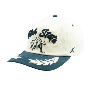 Utah State Aggie Bull Laurel Stitched Adjustable Cap
